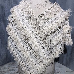 Nanette Lepore throw shawl topper NWT